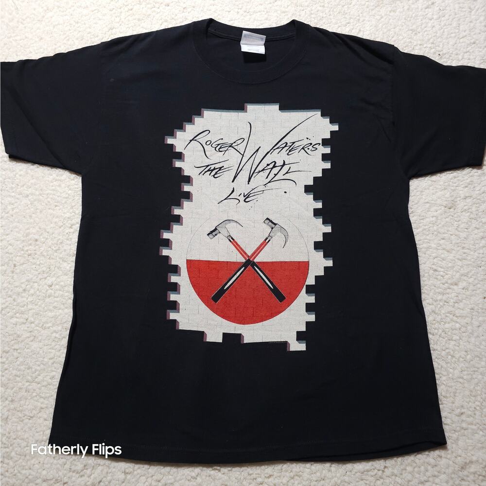 Roger Waters The Wall Live 2010 Tour Shirt Madison Square Garden NYC Men's Large